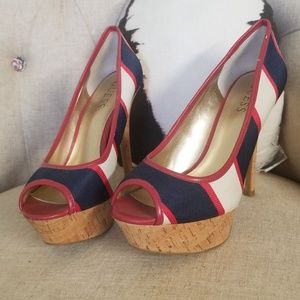 Guess Sailor Girl style Wedge Heels
